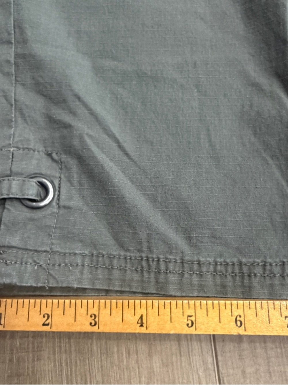 Tribal Women Olive Green Capris Pants Size 10 Cotton Zip Style 867430-253 NEW - Picture 11 of 12